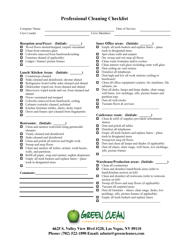 office-cleaning-checklist-printable